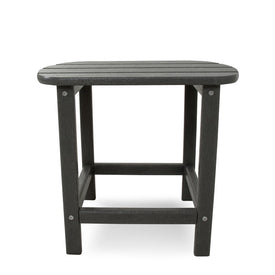South Beach 18" Side Table - Slate Gray