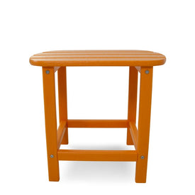 South Beach 18" Side Table - Tangerine