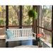 GNS60WH Outdoor/Patio Furniture/Outdoor Benches