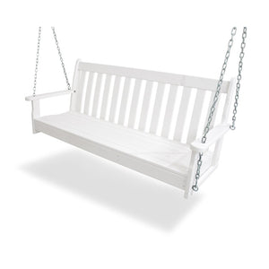 GNS60WH Outdoor/Patio Furniture/Outdoor Benches