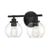 8-4050-2-BK Lighting/Wall Lights/Vanity & Bath Lights