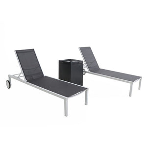 WINDCHS3PCGFP-WG Outdoor/Patio Furniture/Outdoor Chaise Lounges