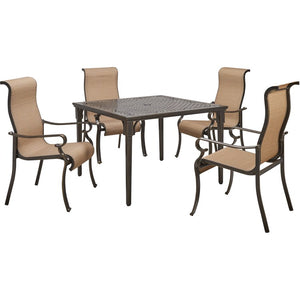BRIGDN5PCSQ Outdoor/Patio Furniture/Patio Dining Sets