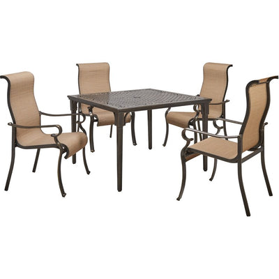 Product Image: BRIGDN5PCSQ Outdoor/Patio Furniture/Patio Dining Sets