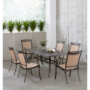 FNTDN7PCC Outdoor/Patio Furniture/Patio Dining Sets