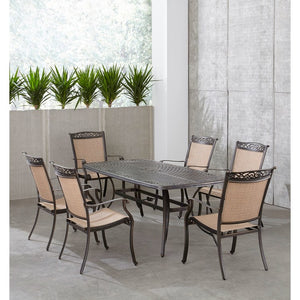 FNTDN7PCC Outdoor/Patio Furniture/Patio Dining Sets
