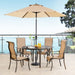 BRIGDN5PCRD-SU Outdoor/Patio Furniture/Patio Dining Sets