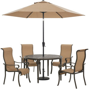 BRIGDN5PCRD-SU Outdoor/Patio Furniture/Patio Dining Sets