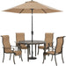 BRIGDN5PCRD-SU Outdoor/Patio Furniture/Patio Dining Sets