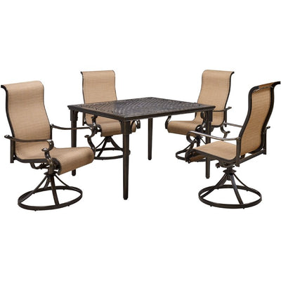 BRIGDN5PCSWSQ Outdoor/Patio Furniture/Patio Dining Sets