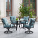 LAVDN5PCSWRD-BLU Outdoor/Patio Furniture/Patio Dining Sets