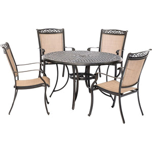 FNTDN5PCC Outdoor/Patio Furniture/Patio Dining Sets