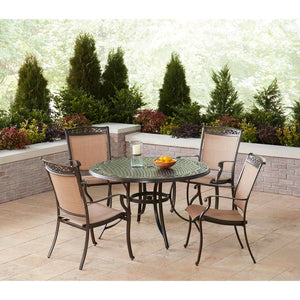 FNTDN5PCC Outdoor/Patio Furniture/Patio Dining Sets