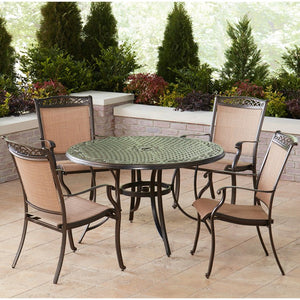 FNTDN5PCC Outdoor/Patio Furniture/Patio Dining Sets