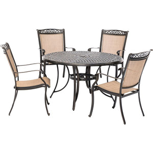 FNTDN5PCC Outdoor/Patio Furniture/Patio Dining Sets