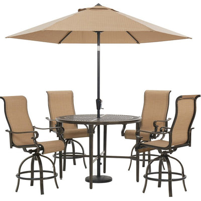 BRIGDN5PCBR-SU Outdoor/Patio Furniture/Patio Dining Sets