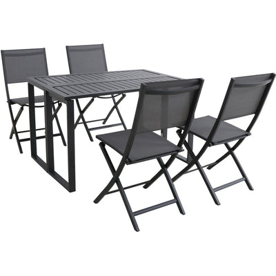 CONDN5PCFD-GRY Outdoor/Patio Furniture/Patio Dining Sets