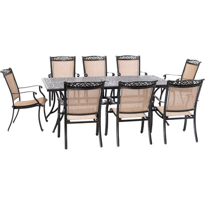 FNTDN9PCC Outdoor/Patio Furniture/Patio Dining Sets