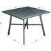 HANCMDNTBL-38SL Outdoor/Patio Furniture/Outdoor Tables