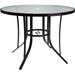 LAVDN5PCBR-SLV-SU Outdoor/Patio Furniture/Patio Dining Sets