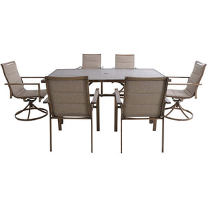 FAIRDN7PCSW2-TAN Outdoor/Patio Furniture/Patio Dining Sets