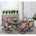 FNTDN9PCSWSQC Outdoor/Patio Furniture/Patio Dining Sets