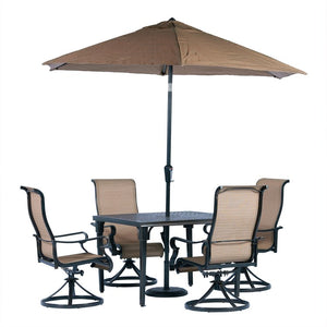 BRIGDN5PCSWSQ-SU Outdoor/Patio Furniture/Patio Dining Sets