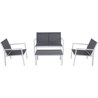 NAPLES4PC-WG Outdoor/Patio Furniture/Patio Conversation Sets