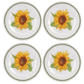 Botanic Garden Melamine Dinner Plates Set of 4