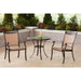 FNTDN3PCC Outdoor/Patio Furniture/Outdoor Bistro Sets