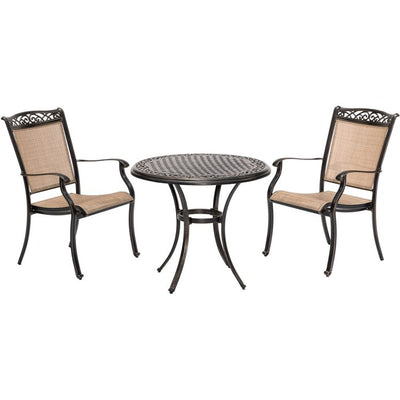 Product Image: FNTDN3PCC Outdoor/Patio Furniture/Outdoor Bistro Sets