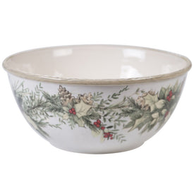 Holly and Ivy Deep Bowl