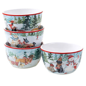 Special Delivery Ice Cream Bowls Set of 4