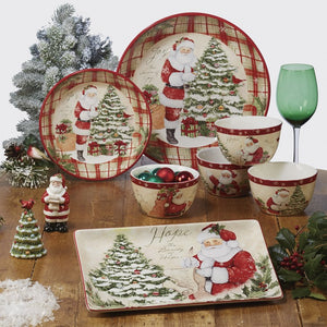 22822SET4 Holiday/Christmas/Christmas Tableware and Serveware