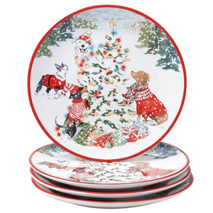 28380SET4 Holiday/Christmas/Christmas Tableware and Serveware