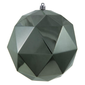 6" Wrought Iron Shiny Geometric Balls Ornaments 4 Per Bag