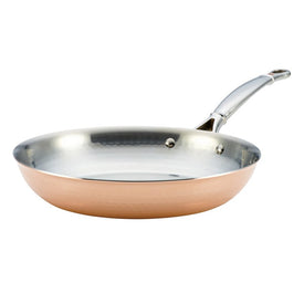 Symphonia Cupra Hammered Copper Stainless Steel Clad 10.25" Open Skillet