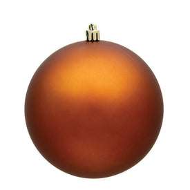 12" Copper Matte Ball Ornament