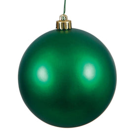 2.4" Emerald Matte Ball Ornaments 24-Pack