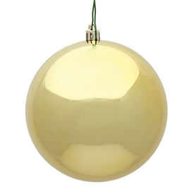 10" Gold Shiny Ball Ornament