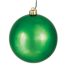 12" Green Shiny Ball Ornament