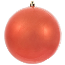 6" Coral Candy Ball Ornaments 4-Pack