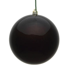 6" Chocolate Candy Ball Ornaments 4-Pack