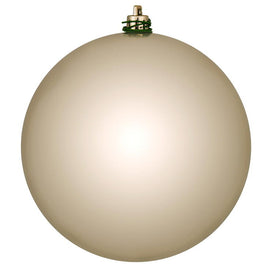 12" Oat Shiny Ball Ornament