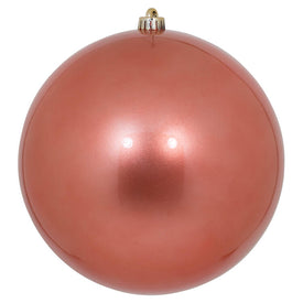 10" Coral Candy Ball Ornament