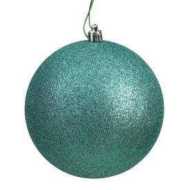 2.4" Seafoam Glitter Ball Christmas Ornaments 24 Per Bag