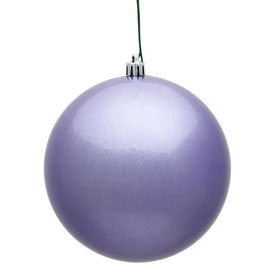 3" Lavender Candy Ball Ornaments 12-Pack