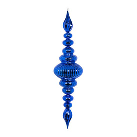 41" Blue Shiny Finial