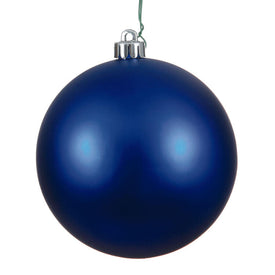 2.4" Cobalt Blue Matte Ball Ornaments 24-Pack