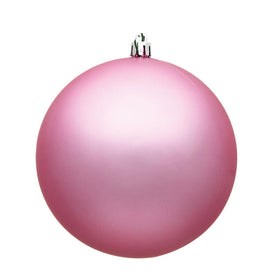 10" Pink Matte Ball Ornament
